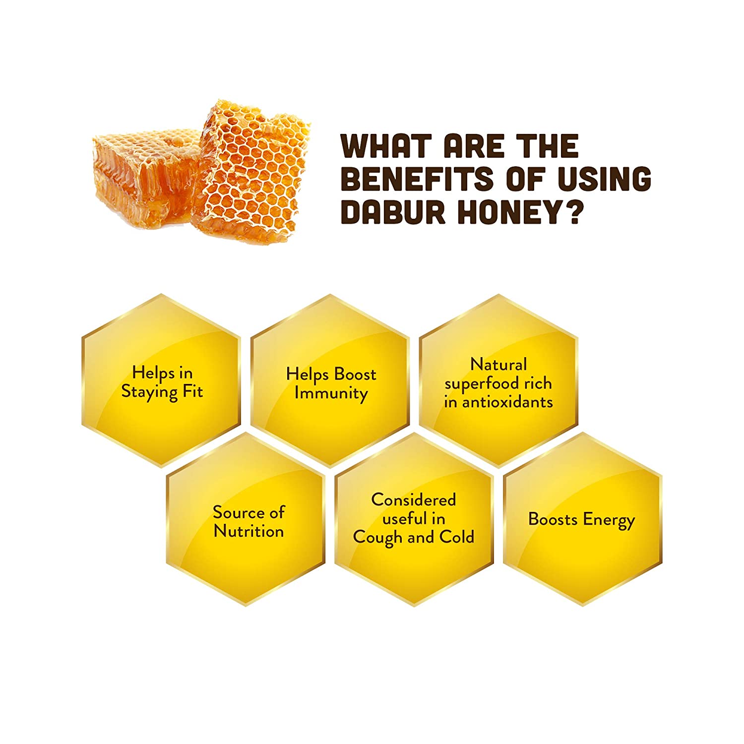 Dabur Honey Buy 1 Get 1 Free 400 gm - Squeezy Pack 100 % Pure Honey - Image 2