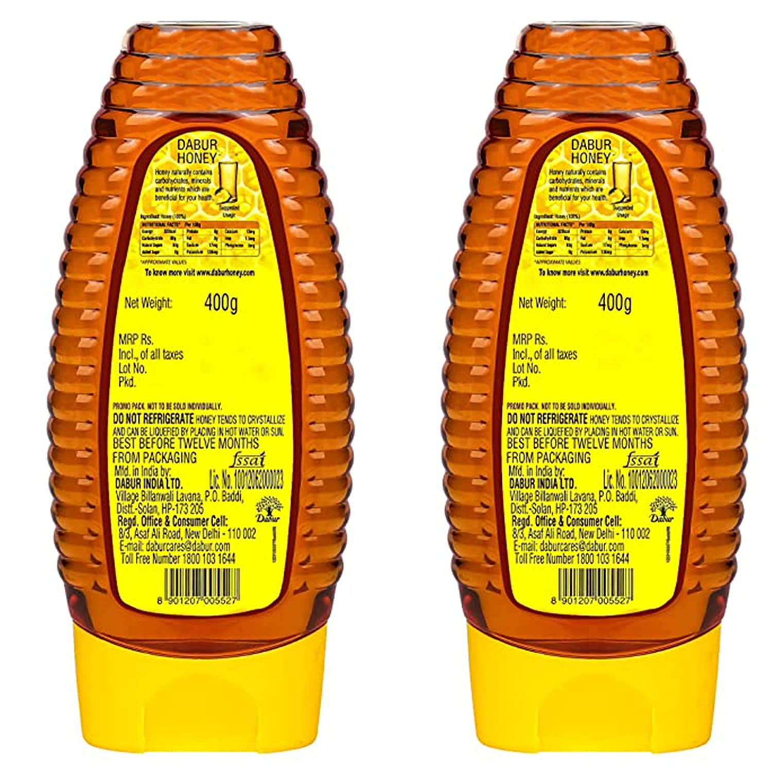 Dabur Honey Buy 1 Get 1 Free 400 gm - Squeezy Pack 100 % Pure Honey - Image 4