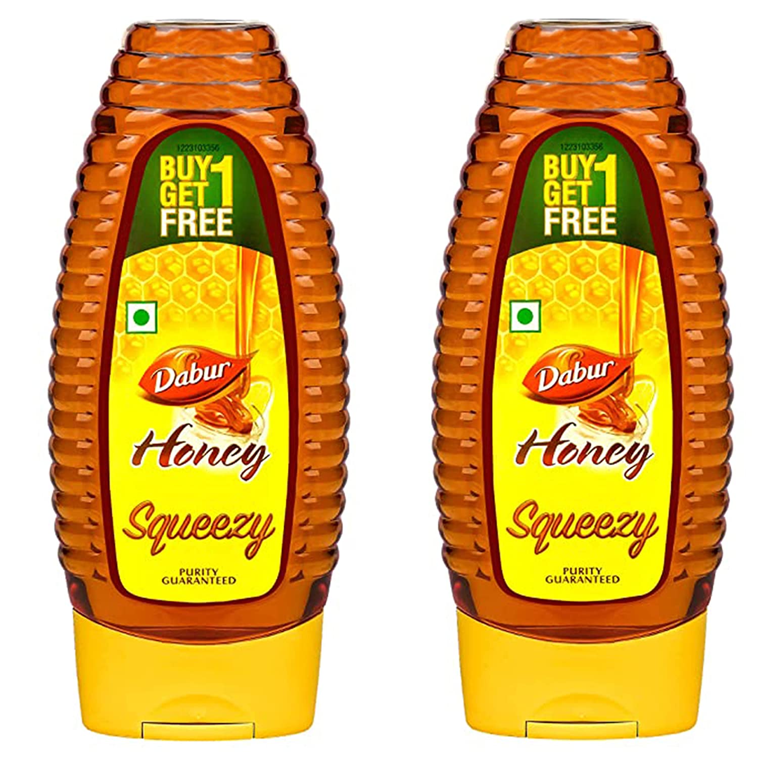 Dabur Honey Buy 1 Get 1 Free 400 gm - Squeezy Pack 100 % Pure Honey