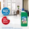 Lizol Disinfectant Surface & Floor Cleaner Liquid / 10x Cleaning & kills 99.9% Germs, 500 ml