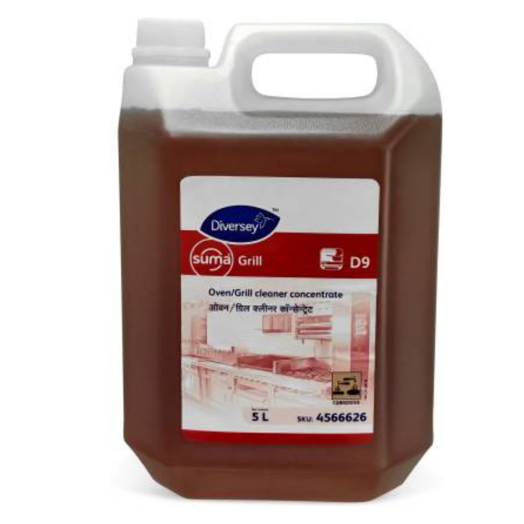 Taski Suma Grill D9 / Taski D9 - Oven / Grill Cleaner Concentrate - 5 Ltrs