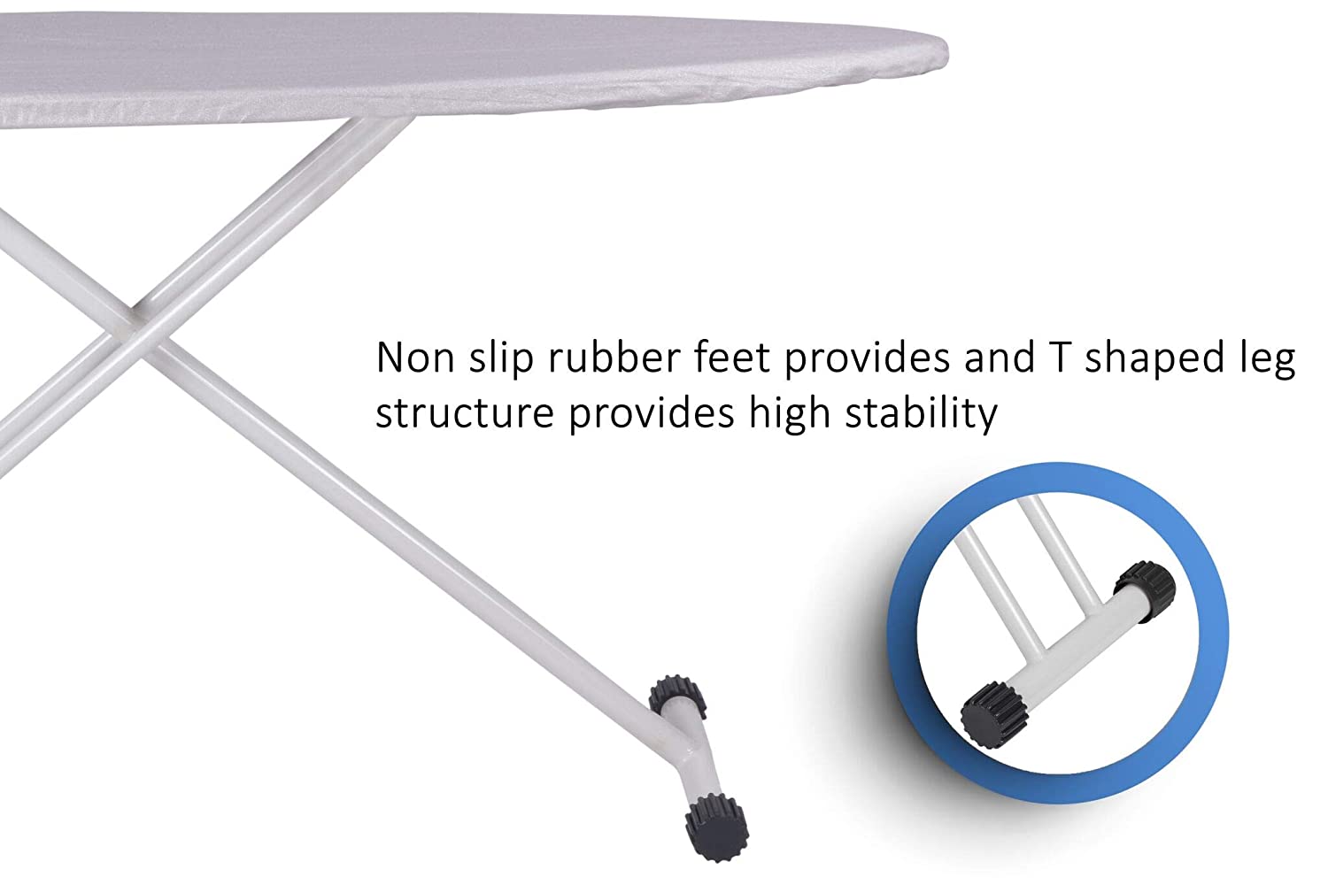 Gimi Trim Bolt Foldable Ironing Board | Iron Board Trim2016 White Bx2 - Image 2