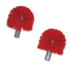 UNGER ERGO TOILET BOWL BRUSH HEADS, TWO No's., RED/BBRHR