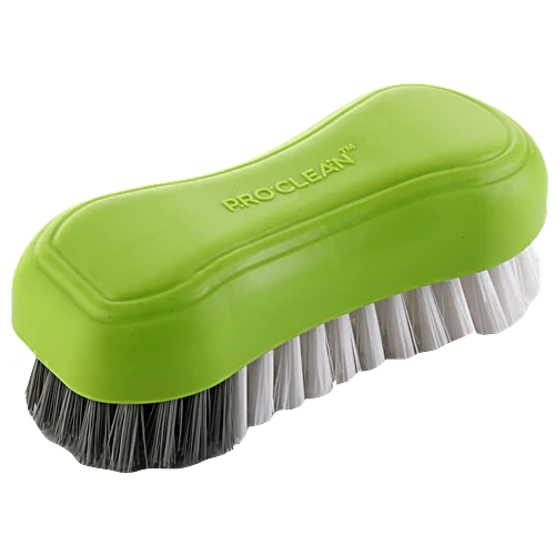 PROCLEAN|CLOTH BRUSH 8 SHAPE|COLOR: GREEN/SILVER|G510