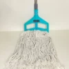 PROCLEAN|Roll & Fit Mop Refill: Cotton 300 GM With SS  Pipe 41” 22 OD|COLOR:Green|G922
